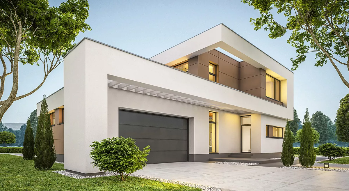 Bild zeigt Luxus Wohnhaus by Bürkle Immobilien